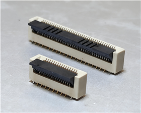 FPC0.5PITCH 翻盖立式Connector